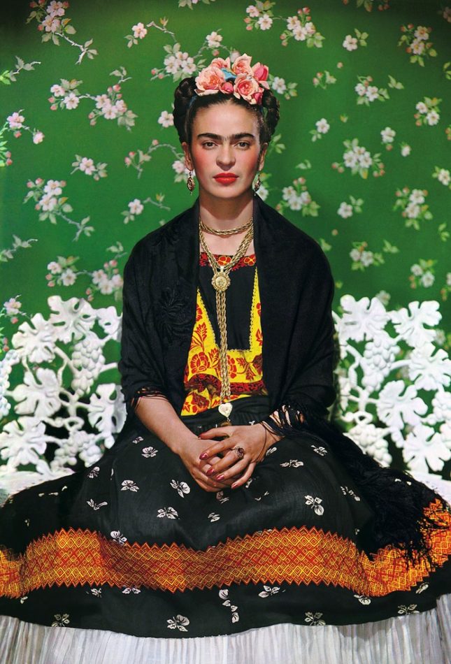 Painting of Frida Kahlo